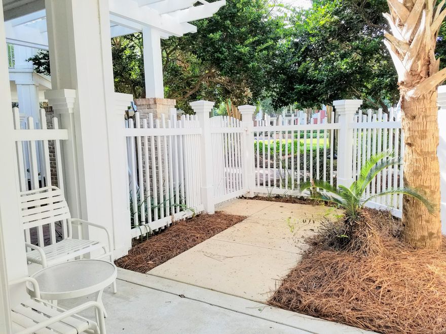 Charming studio on the 3rd floor of Pilot House with direct access to the Pool terrace & gardens! Updated with grey wood flooring and a full size fridge. Enjoy the convenience of a private gated patio & courtyard with with views of the lush gardens. Pilot House offers a wonderful amenity terrace which boasts a resort style pool, hot tub, fitness center, and a beautiful lawn with a grilling area. As an added bonus and to introduce the new owners to the Sandestin lifestyle, the listing brokerage and seller(s) are offering an incentive package to the buyer(s) of this property: Golf for four on one of our three championship courses, a pass for four to Sandestin's exclusive Beach Club, and an introductory membership to the Burnt Pine Golf Club.