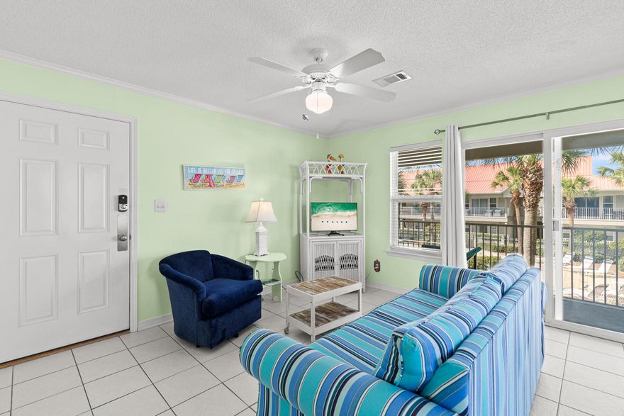 Exceptional Value on 30A!Presenting one of the most affordable one-bedroom condos on 30A, perfectly situated in the heart of Seagrove Beach. Just minutes away from the vibrant East 30A and less than two miles from the charming Seaside, this condo offers the ideal combination of convenience and tranquility.Unit C8 is a top-floor unit, ensuring peace and privacy. It's been meticulously maintained and is an excellent option as a second home retreat or an established rental property. With its serene atmosphere, community pool, and low-density setting, Rollin Tide Villas offers the perfect escape.You'll also enjoy easy access to local shopping, eateries, and the pristine beaches - all within walking distance. Whether you're looking for a getaway or a smart investment, this property Has it all!