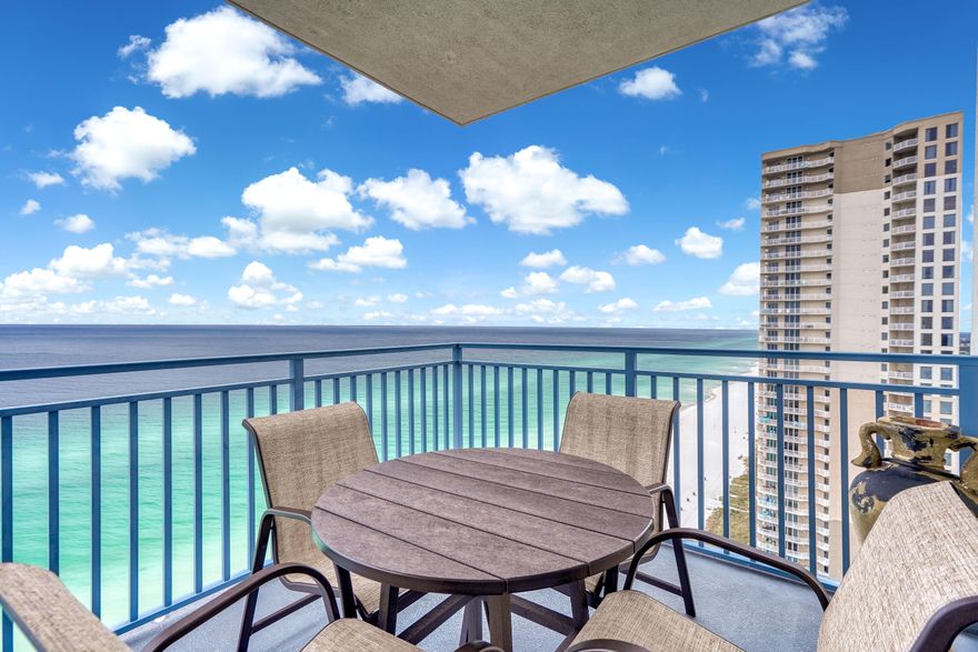 WOW! INCREDIBLE 3 BEDROOM CORNER UNIT WITH LOCKOUT UNIT ABILITY AT STERLING BREEZE IN PANAMA CITY BEACH, FLORIDA!! This is one of the most desirable floor plans in the entire area featuring 3 full bedrooms and 3 full bathrooms, a large open kitchen/living area, spacious balcony with built in electric grill and the ability to be rented as a 2/2 + 1/1 or a full 3/3. There are two entry ways in to the condo from the walkway whether entering the 2007 main door or entering the 2007''A'' lockout door. The lockout has its own private balcony as well and is equipped with mini-kitchen/wet bar setup. You can lock off the interior door to create a private setting for both units or just keep it opened up for the full layout. With nearly 2000 square feet of living space this condo is great!!