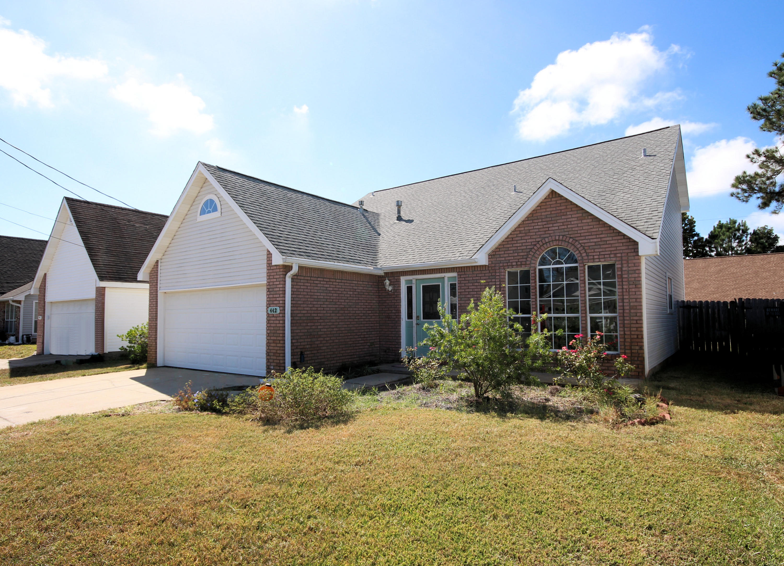 Super convenient to Hurlburt Field and Eglin AFB. Check Out This 4 Bedroom 2.5 Bath Home in a Cul-de-sac Neighborhood! Beautiful Front Door Entry. This is a Really Great Floorplan! Wonderful Family Room with Cathedral Ceiling and Fireplace. Open to the 2nd Floor Catwalk. Lots of Beautiful Natural Light. Eat-In Kitchen has plenty of room for more than one Chef. Formal Dining Room. Bamboo Floors. Half Bath off the Family Room. Downstairs Master Suite! Three Additional Bedrooms Upstairs share a Full Bath with Double Vanity. Nice Backyard Patio perfect for Grilling. Security System. 2 Car Garage. Close to Shopping and the Emerald Coast Beaches and just a Straight Shot to Destin! This COULD be your Home. Call Today To See It Today. Buyer to verify all measurements.