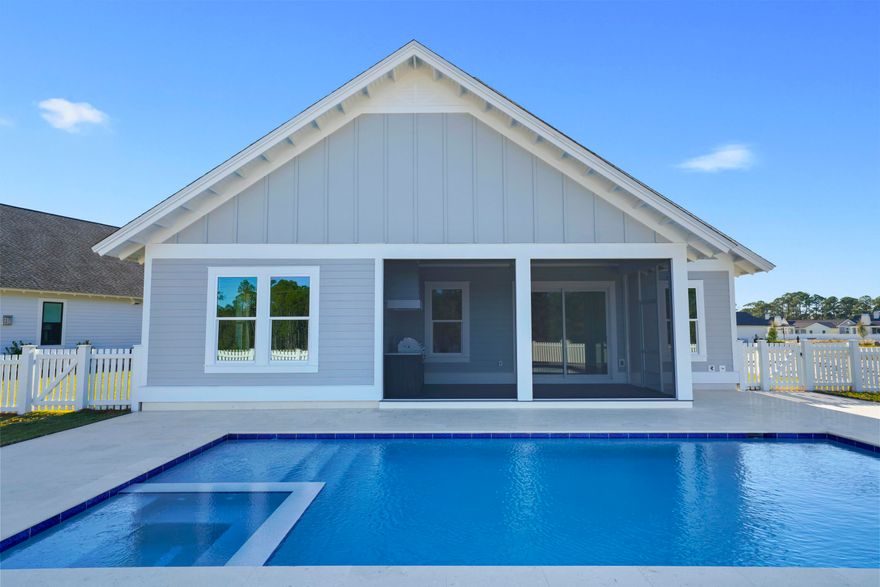 Move-in-ready rental in Watersound Origins with PRIVATE POOL AND SPA.! This new construction 3 bed, 3.5 bath home offers luxury living with an open floor plan, gas fireplace, gourmet kitchen with stainless appliances, gas range, and large island. Enjoy the screened back porch and the private heated saltwater pool and spa--the only long-term rental in the area with this feature! Additional highlights include a 2-car garage and access to Watersound Origins' top amenities. Pets considered with approval. Tenant pays utilities. Available for 6-12 month lease. Schedule your tour today!