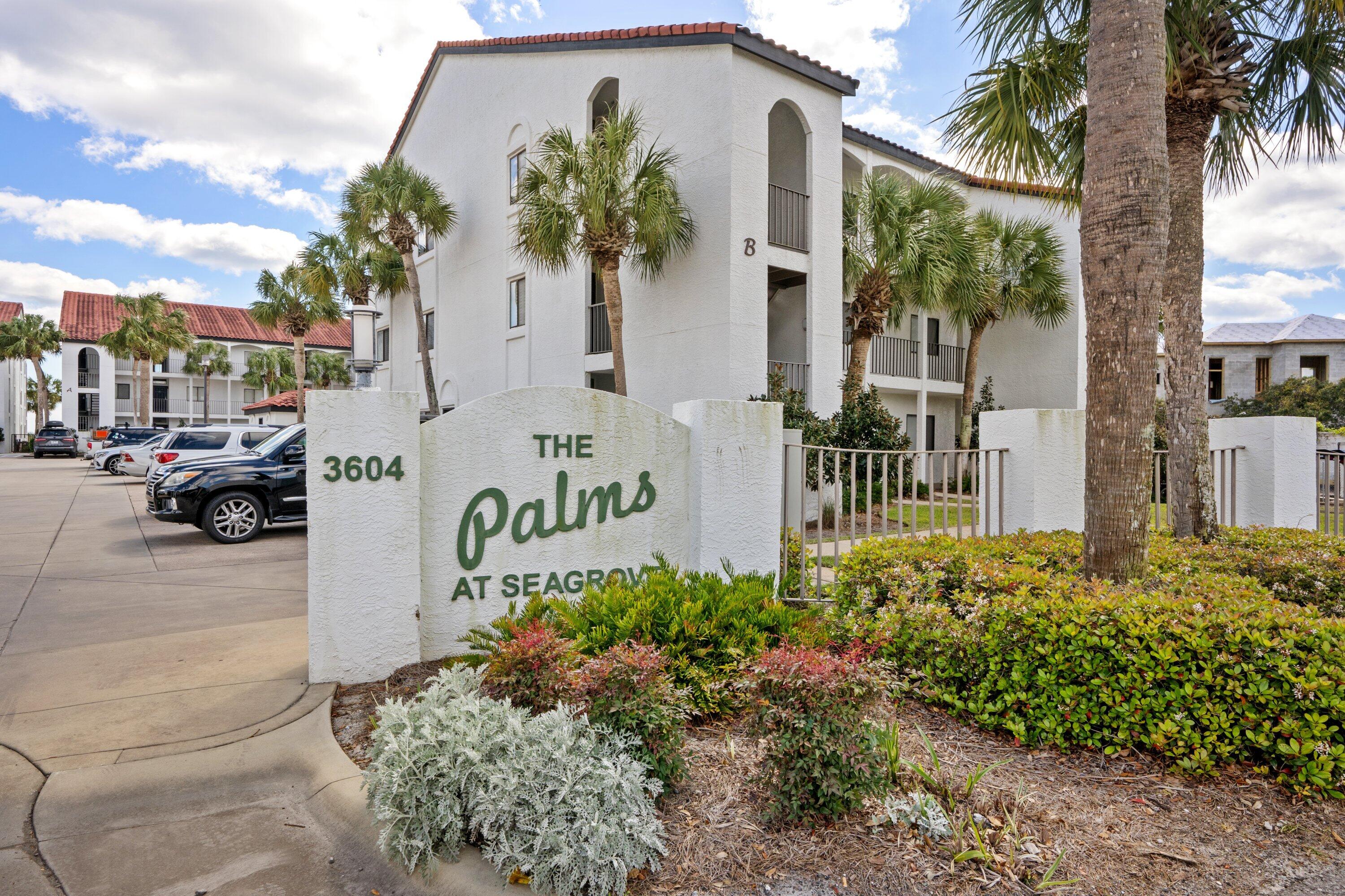 PALMS AT SEAGROVE CONDO UNIT B - Residential