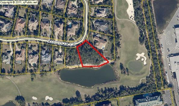 Beautiful lot with water front views and golf course views. Great location on Augusta Cove, Stonebridge Phase 1. The seller has house plans, survey, elevation cert and topo. And the lot with house plans have been through the Kelly Plantation ARC and are approved. All fees relating to the HOA and ARC have been paid. Call for details.