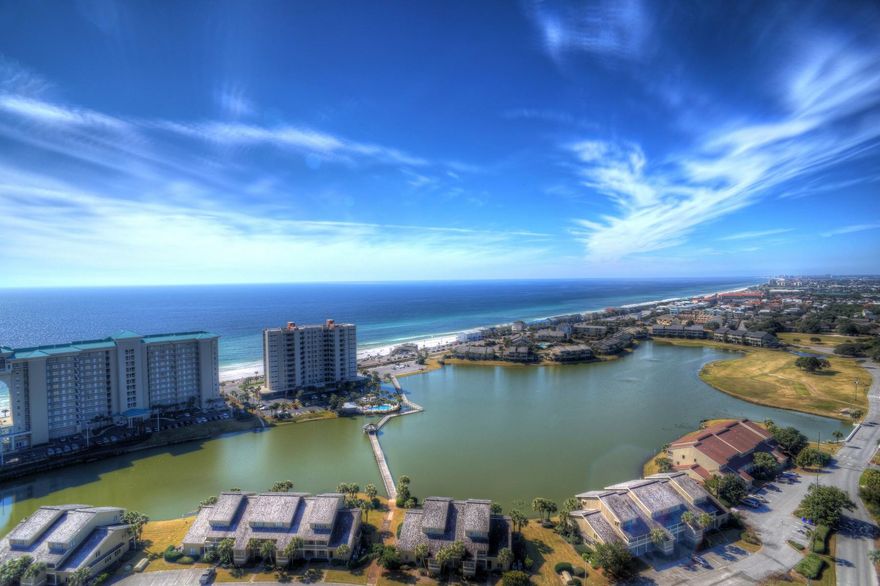 Breathtaking views of the coastline day and night from this 3 bedroom/3 bath Penthouse! This west end corner unit has an oversized terrace expanding your living area for entertaining or just enjoying the spectacular views!Enjoy the 1954sf sprawling floor plan where each bedroom has its own bath and balcony-perfect for large families or visiting guests. Floor to ceiling glass doors offer spectacular views from the living room. All dimensions to be verified by the buyer.