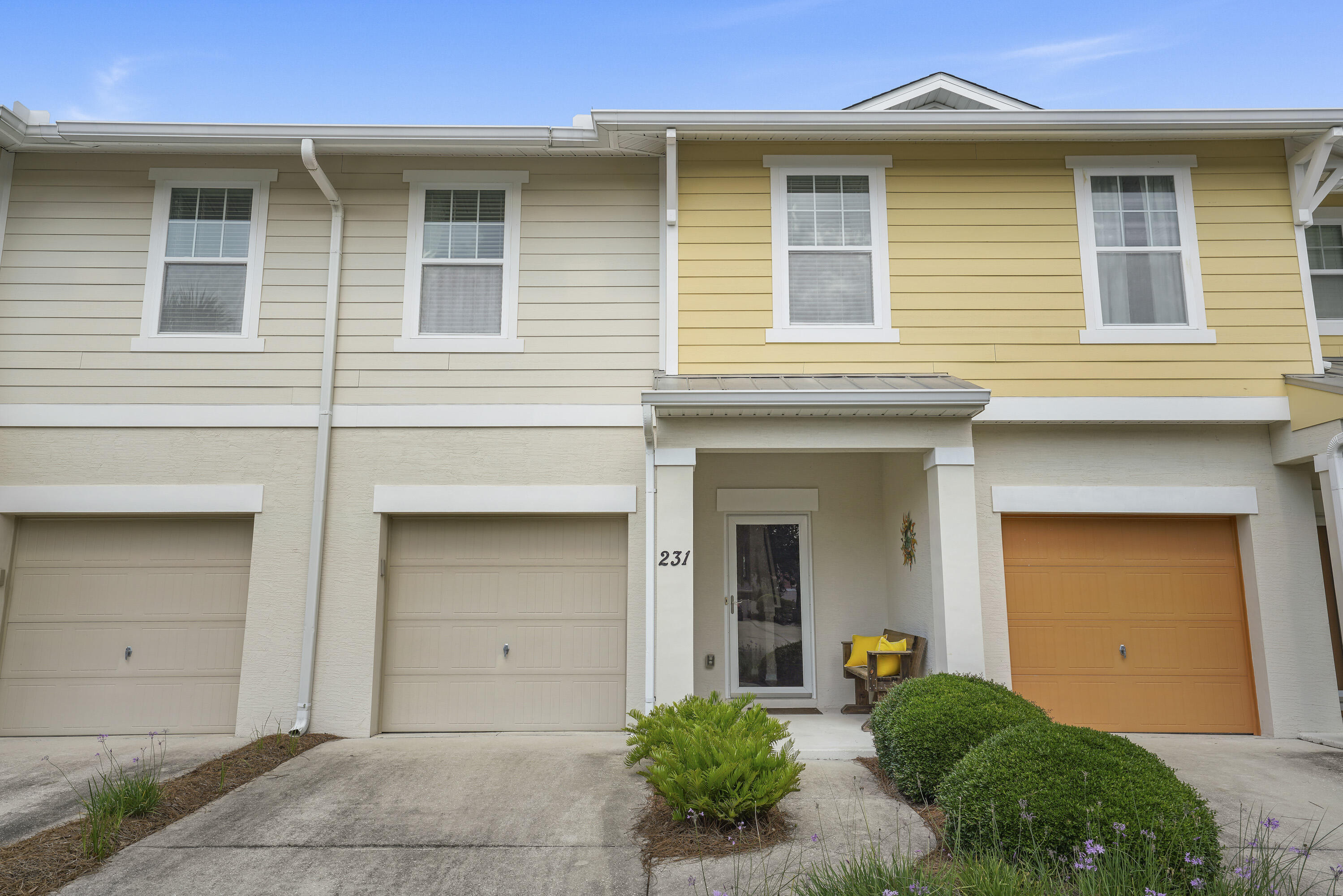 **Seller Offering $5000 towards Buyer Closing Costs** Incredible opportunity to live just 3/4 of mile from the Gulf on the quieter west end of Panama City Beach. This 3 bedroom, 2 1/2 bath townhome in Whisper Dunes is 100% move-in ready, sold fully furnished, with BRAND NEW stainless Samsung appliances, new backsplash, new granite counters, modern LED lighting and an updated HVAC system. The main level features an outstanding entertaining space with the oversized living/dining area. Upstairs, the master suite is roomy and private with a huge walk-in closet and ensuite bath. Whisper Dunes is rental restricted, golf cart friendly, with a community pool, sidewalks, and lots of greenspace. HOA dues pay for painting, pressure washing and weekly landscaping.