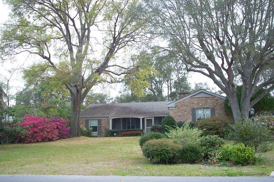 Come See this 4 bedroom home with views of Garnier Bayou Water Front Homes in the popular Poquito Bayoiu in Shalimar. The side entry 2 car garage enhances the home's curb appeal. This home features hardwood floors in the foyer and hallway, ceramic tile in the family room, kitchen, Florida Room and dining room, and wall to wall carpet in the rest of the home. An oversized gas fireplace graces the family room. Look at the breakfast bar and all the cabinets in the Kitchen, note the black Appliances. All bedrooms are good size. Check out the Florida room (AC) which looks out a panorama of Windows looking out to a serene setting, note the 200 Plus not included in Square Feet. In addition this sub division has a water park with a boat launch