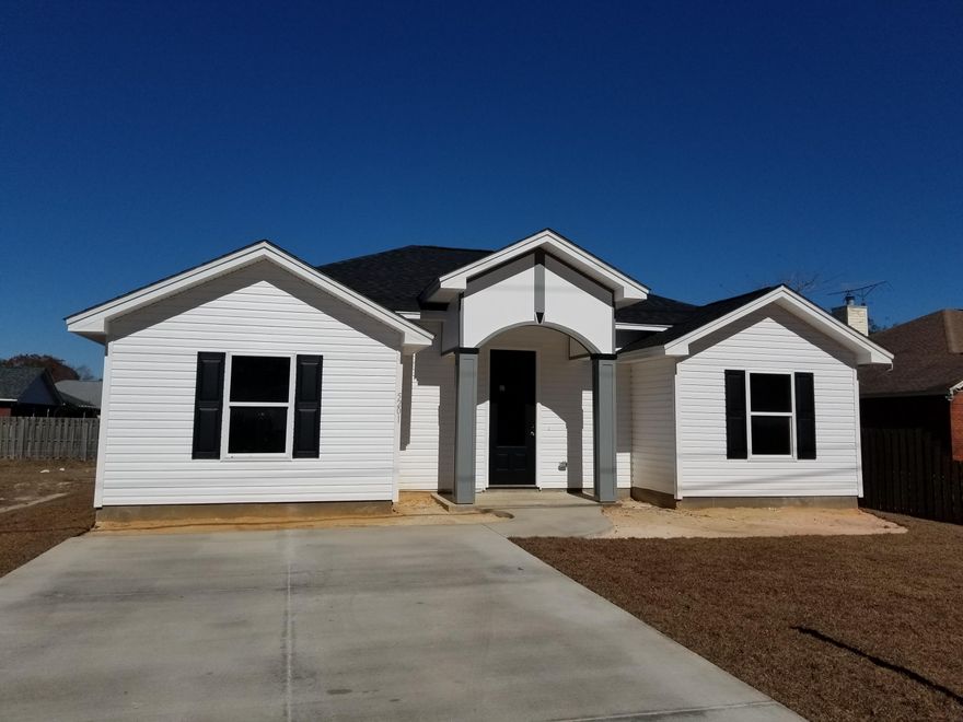 Cozy home nestled in a super neighborhood very close to Tyndall ready for a new family. This home as a spacious open floor plan, 4 beds and 2 baths. Custom Cabinets, upgraded fixtures, new construction home. With Hardi board and Vinyl siding. Don't miss this home it is not going to last long