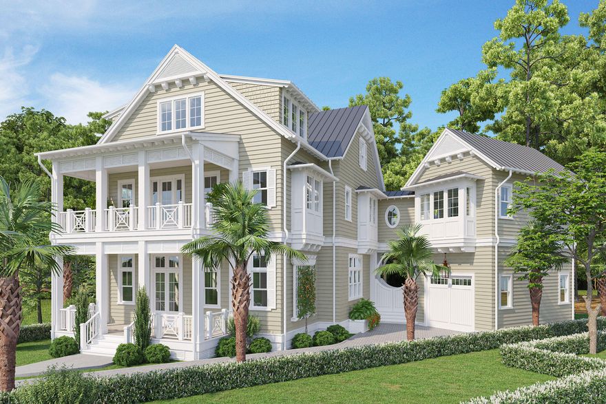 Presenting a remarkable new construction opportunity in the coveted Phase 5 of WaterColor. Perfectly positioned on a premier homesite, this expertly designed residence offers seamless access to the famed Watercolor amenities and iconic sugar-white sands of 30A.Spanning over 5,200 square feet, this three-story custom home features 5 bedrooms, 6 full baths, and 2 half baths, delivering both elegance and functionality across every level. The expansive great room showcases beautiful exposed beams and flows effortlessly into the outdoor living area where a private pool and fully equipped outdoor kitchen and dining space set the stage for unforgettable entertaining. Crafted by the esteemed Borges Brooks Builders, this home reflects superior attention to detail and high-quality finishes throughout. The second floor is highlighted by a stunning primary suite complete with a private balcony overlooking the backyard oasis, a spa-inspired bathroom, and a spacious walk-in closet. This level also includes two additional guest suites, a dedicated office, and a breezeway leading to a private carriage house bedroom with its own full bath.

Upstairs, the third floor offers an additional bedroom, a full bath, and generous bonus living spaces, ideal for a media room, game area, or extra guest accommodations.

Nestled in one of WaterColor's most desirable non-rental sections, this home offers a rare sense of peace and permanence, free from the bustle of weekly turnover and surrounded by a true neighborhood atmosphere. With a nearby community pool and lush green space just steps away, every detail of this property invites you to settle in, unwind, and enjoy the elevated WaterColor lifestyle for years to come.