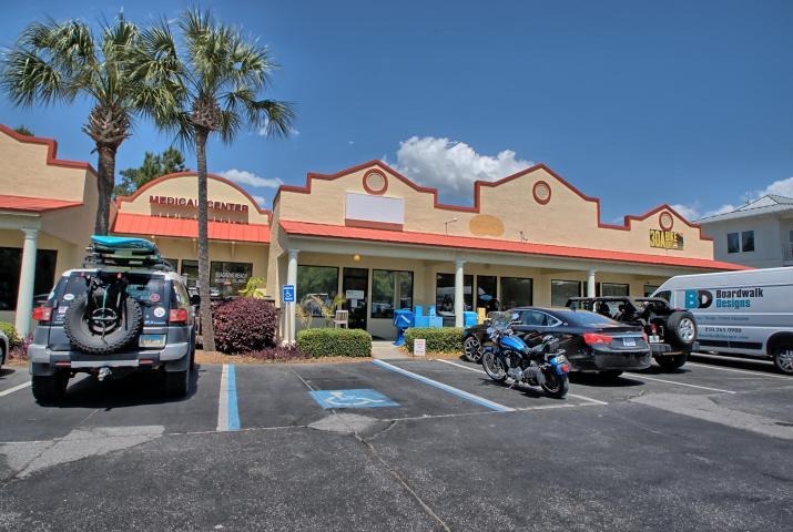 Rare Opportunity in the well established Lakewood Commercial Retail Center on Hwy 30-A in Seagrove Beach! This is prime commercial space at a fraction of what it costs elsewhere on 30-A! This unit is currently setup with a reception area, two offices, conference room, and rear meeting room w/ bath, and more! Unit #6 is occupied through the end of May, so all new leases will begin in June. It's just a incredible location! FYI, Parking at Lakewood center is VERY limited. Call today!*** NOTE THIS LOCATION HAS VERY LIMITED PARKING**