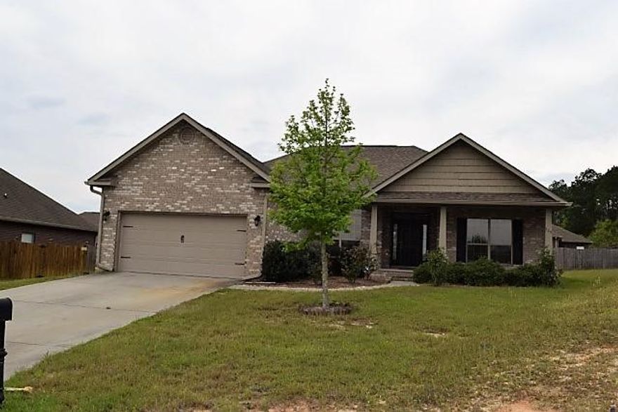 What a find South of I-10! Located in the desirable subdivision of Rolling Ridge, this 3 bedroom and 2 bath house is ready to welcome you home. Open concept with eat in area off of your fully equipped Kitchen, with a pantry. All appliances are included in the sale including the washer and dryer! The whole house has been freshly painted and new carpet installed in all the bedrooms. Split bedroom design. Master bath has dual vanities, garden tub and separate shower. The home is equipped with a security system. Sprinkler system to keep your lawn looking great. Don't let this one past you by. Take a look today. Buyer to verify all information they deem important.