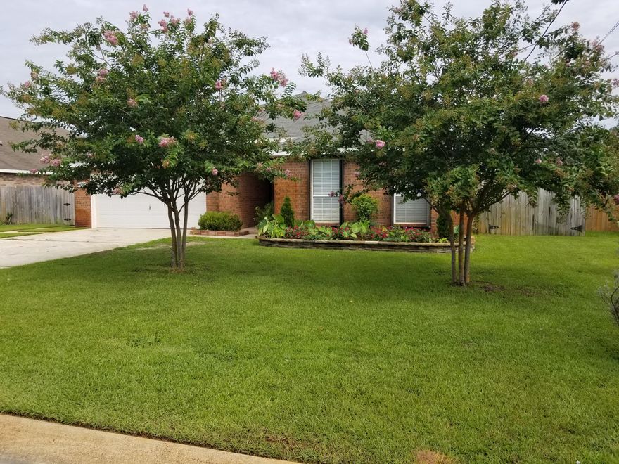 MOVITATED SELLER! Just Reduced Price on this GREAT Home in East Navarre located on a quiet dead end street. ALL Brick and NEW Roof Coming. SPACIOUS Open floor plan with high ceilings. Four Bedrooms with a Private Master Suite, Two Walk in closets. Ideal Kitchen for Entertaining with lots of cabinets and counter space. Custom Walk in Pantry. Enjoyable Covered Back Patio. Privacy Fence, Lawn Pump & Sprinkler System. Call Today to Schedule to View?