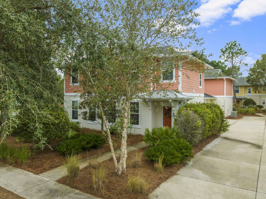 BRAND NEW ROOF being installed. This beautiful Villa is being sold fully furnished and makes the perfect place to call home or second home. Just a quick drive to the beach, airport, Pier Park & 30A. Whisper Dunes is a non-short term rental neighborhood. Enjoy the quiet, well maintained, subdivision and all it has to offer. Community Pool, Sidewalks, & more. This end unit has new HVAC, water heater, washer, dryer & refrigerator replaced in the last 18 months. Come tour today & make it your own!