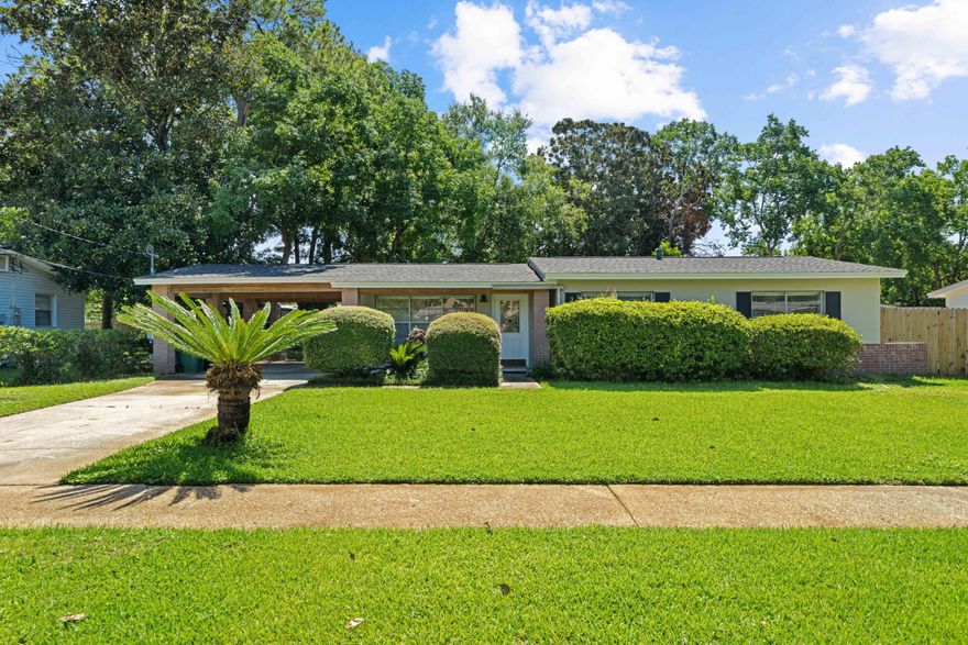 Nestled in the vibrant heart of Mary Esther, this charming residence exudes warmth and comfort. Boasting 3 bedrooms and 1 bathroom, this home offers a cozy retreat for those seeking solace in a bustling location. The property features modern amenities such as a newer A/C unit and updated copper wiring throughout, ensuring peace of mind for years to come.

Step inside to discover a thoughtfully designed floor layout that maximizes space and functionality. Freshly painted walls create an inviting ambiance, welcoming you to make this house your own. Ideal for first-time homeowners or savvy investors looking to expand their portfolio, this property presents endless possibilities.