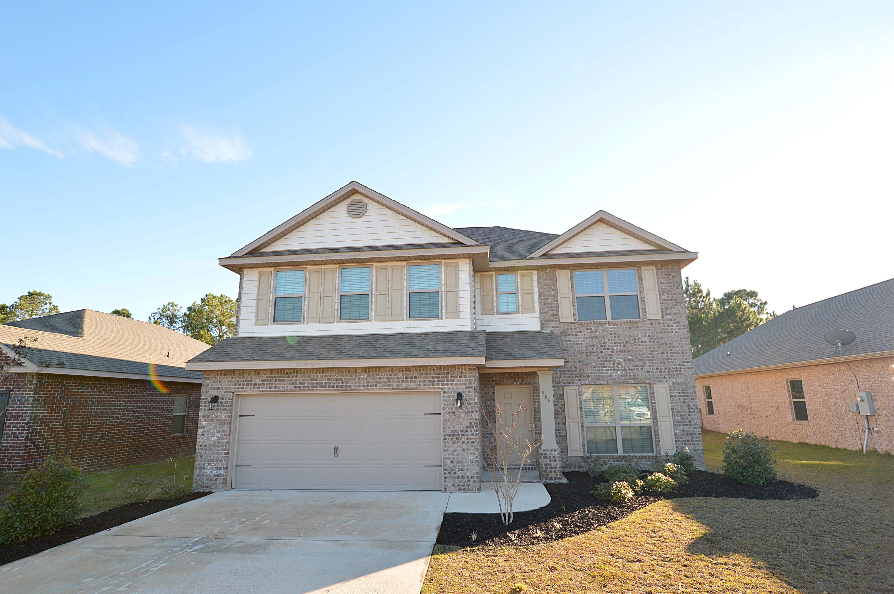 Welcome Home to the most popular ''Julian'' two story Home Plan which is 2494 Sq. Ft. featuring 4 bedrooms, 3 -1/2 baths , first floor Master Bedroom, a bonus room, covered back patio and a two car garage. Extra premium lot size sitting in highly desired Driftwood Estates a Sandestin Community. Driftwood Estates sits right next to the bay and has a community pool with clubroom, playground park, fishing ponds, sidewalks, street lighting and beautifully landscaped common areas with minimal HOA dues. Live the Coastal Lifestyle in less than 15 minutes to the beautiful beaches of 30A. Super convenient to Grand Boulevard restaurants, shopping, entertainment, movie theater and much more. Come see your next home with lots of great upgrades including Stainless Steel appliances, granite