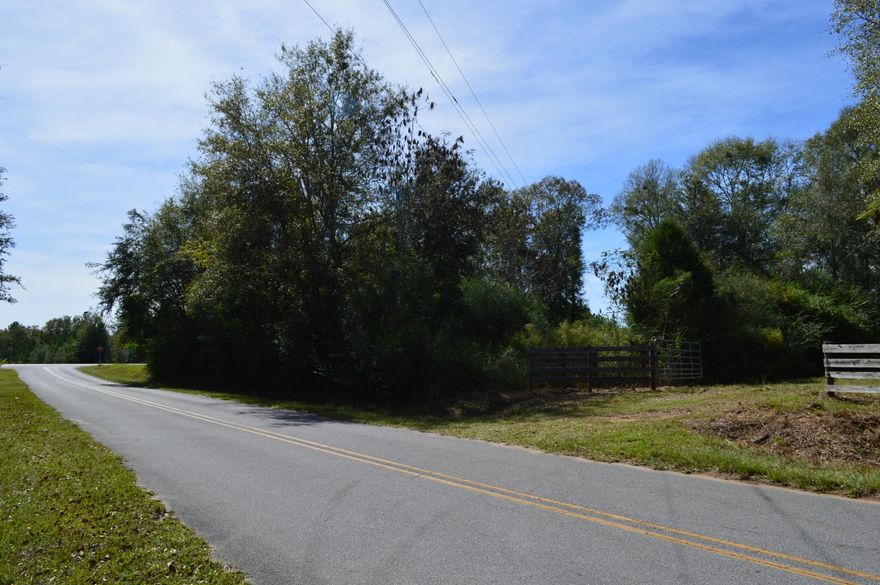 Great, private home-site or continue to use for pasture - paved county road access to private tree lined drive that is owned - 40 acres in pasture - terraced - fenced - cross fenced - power and deep water to the property. Bring your house plans and your livestock and make this your country home!