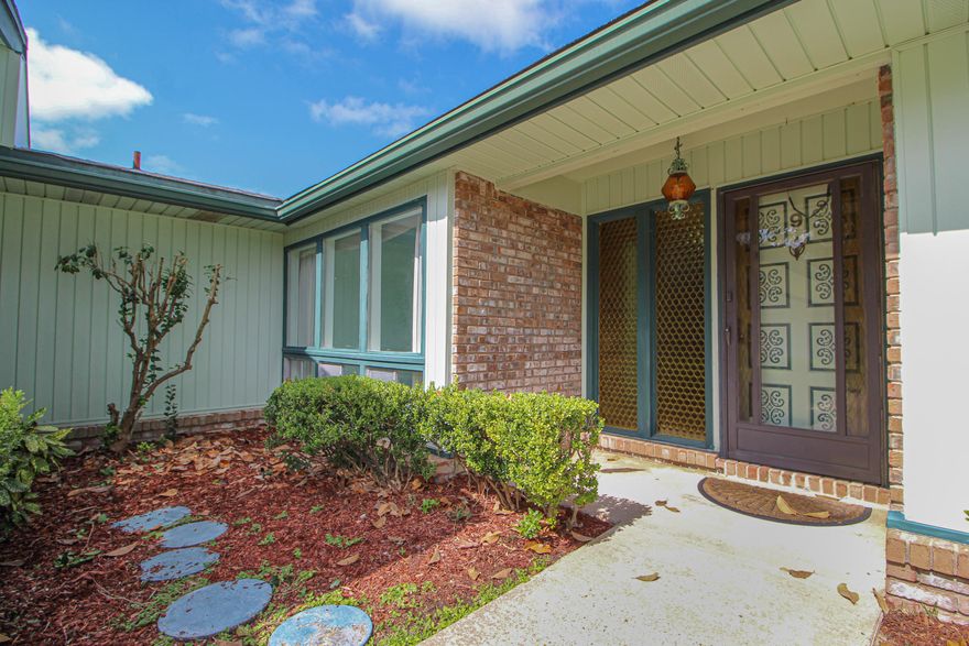 ** NEW ROOF IS BEING INSTALLED**A HOME WITH ROOM TO GROW AND PLAY!   Take a look at this sprawling family home situated on a large lot in the desirable Kenwood neighborhood.  Greet your family and friends in the warm foyer with tile flooring that opens into a formal living room that can also be used as an office/den or music room.  Formal dining room has large windows from the floor to the ceiling lending itself to natural light.  Kitchen is light and bright with lots of counter space and cabinets, smooth cooktop with 5 burners and extended hood, window over the sink and a breakfast bar.  Imagine a sitting area or breakfast area in front of the fireplace with extended hearth and mantle during the winter months.  Great family room with windows that span the backyard overlooking the gunite i Family room has plenty of room for an entertainment center and a pool table.  Sliding glass doors leads into a year round Florida room with access to the pool area.  Master bedroom has sliding glass doors that lead out into the florida room.  Master bath has two closets one walk-in closet, skylight, double vanities and a walk-in shower with a seat.  Split bedroom floor plan allows you plenty of privacy from children and guests. Three good-size bedrooms and a jack and jill hall bath that also has access to the large screened-in patio and pool area. Screened-in patio has a sink and extended cabinet with counter space for easy entertaining.  Outdoor workshop with power and a roll up garage door for yard equipment or a golf cart.  There is double gate in the backyard with an easement that takes you to Mooney Road and the golf course.  Close to schools, shopping, restaurants, beaches and both Hurlburt AFB and Eglin AFB.