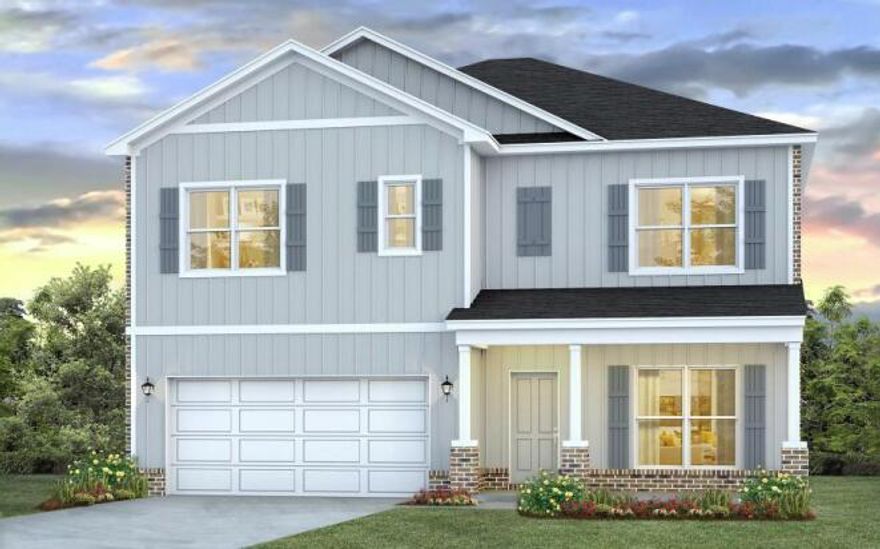 Welcome to 175 Holley Grove Lane, a new home at in Holley Grove at Peach Creek in Santa Rosa Beach Florida. This home is a two-story floor plan with over 2,500 square feet and features five bedrooms and three full bathrooms and a two-car garage.  As you enter this home, you will find a bright foyer with a study off the entryway and EVP flooring throughout the main level. The foyer leads to a large open concept design living space with kitchen that opens to the living and dining areas. The kitchen serves as the heart of this home and has a center island overlooking the living area. One of the exceptional features of this home is the main level guest bedroom and a full bath. The living and dining area afford plenty of space for family or guests to visit comfortably.