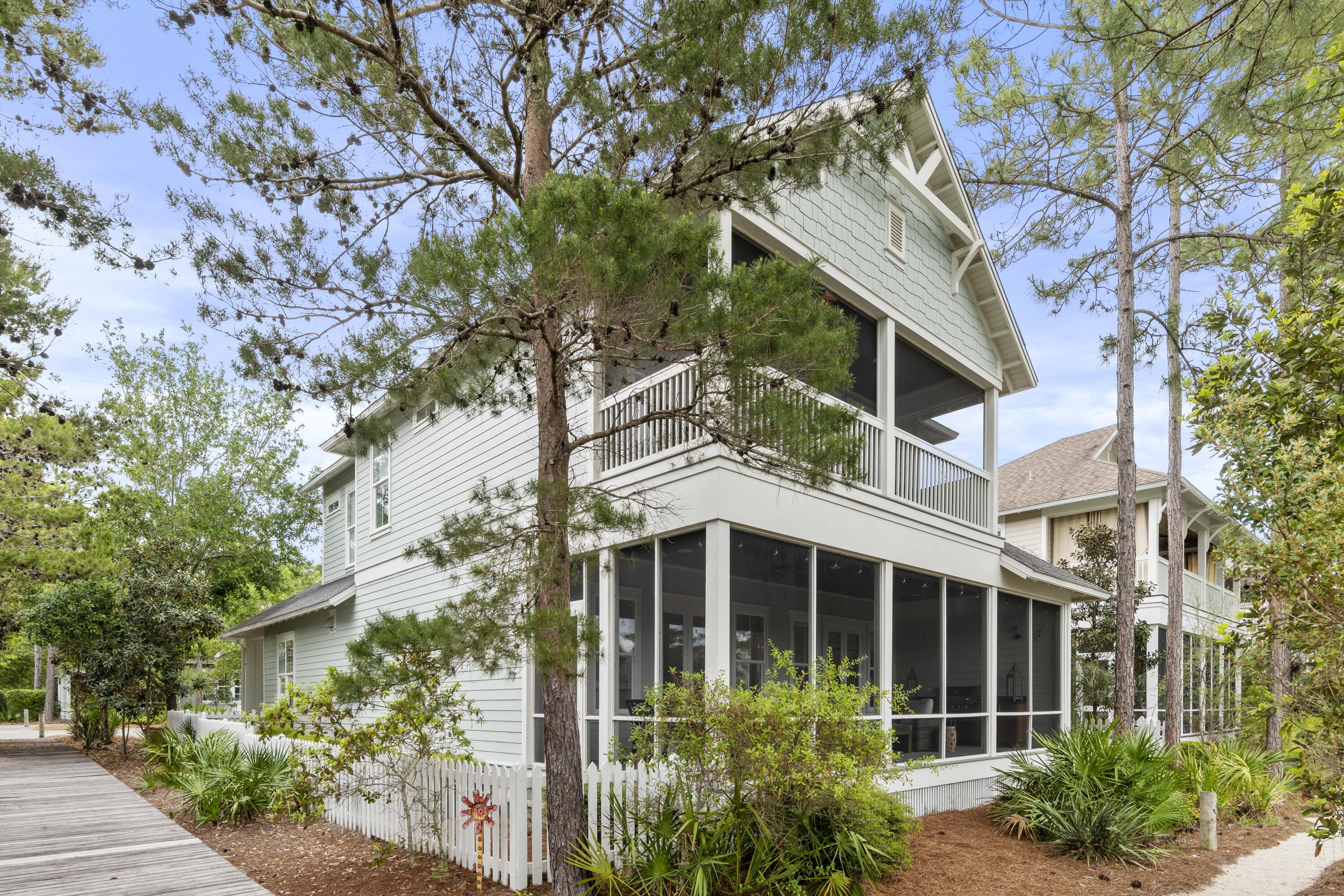 Welcome to your very own beach retreat! Beautiful 5 bedroom 5 1/2 bath (plus study) lakefront home with carriage house in Watersound West Beach. This gorgeous home boasts 2 large porches overlooking a serene tree lined lake with stunning views. The master bedroom is on the ground floor and features french doors to the screened porch, large walk-in closets, and a very spacious ensuite with walk-in shower and garden tub. The well appointed kitchen is open to the dining room and great room which features a gas fireplace and french doors to the screened porch with gas grill. Upstairs, there are 3 spacious bedrooms with ensuite baths and walk-in closets, a study/office space, and a porch overlooking the lake. The carriage house offers a private entrance for guests and features a full kitchen with breakfast bar, full bath, two closets, king bed, vaulted ceilings, and spacious living area.  A lovely powder bath, spacious laundry, 2-car garage, and outdoor shower complete this special home.

Finishes include hardwood floors throughout, quartz & granite counters, stainless appliances, shiplap, and extensive trim & crown mouldings.

Watersound West Beach features a community pool/clubhouse, boardwalks, two parks, boardwalk to the beach with bike parking, entrance gate/roving security, and fitness center at Watersound Beach. The beach access is a private perpetual easement through Deer Lake State Park. No crowds and no Customary Use worries! Enjoy the beach life!!!

PHOTOS COMING SOON!
 
