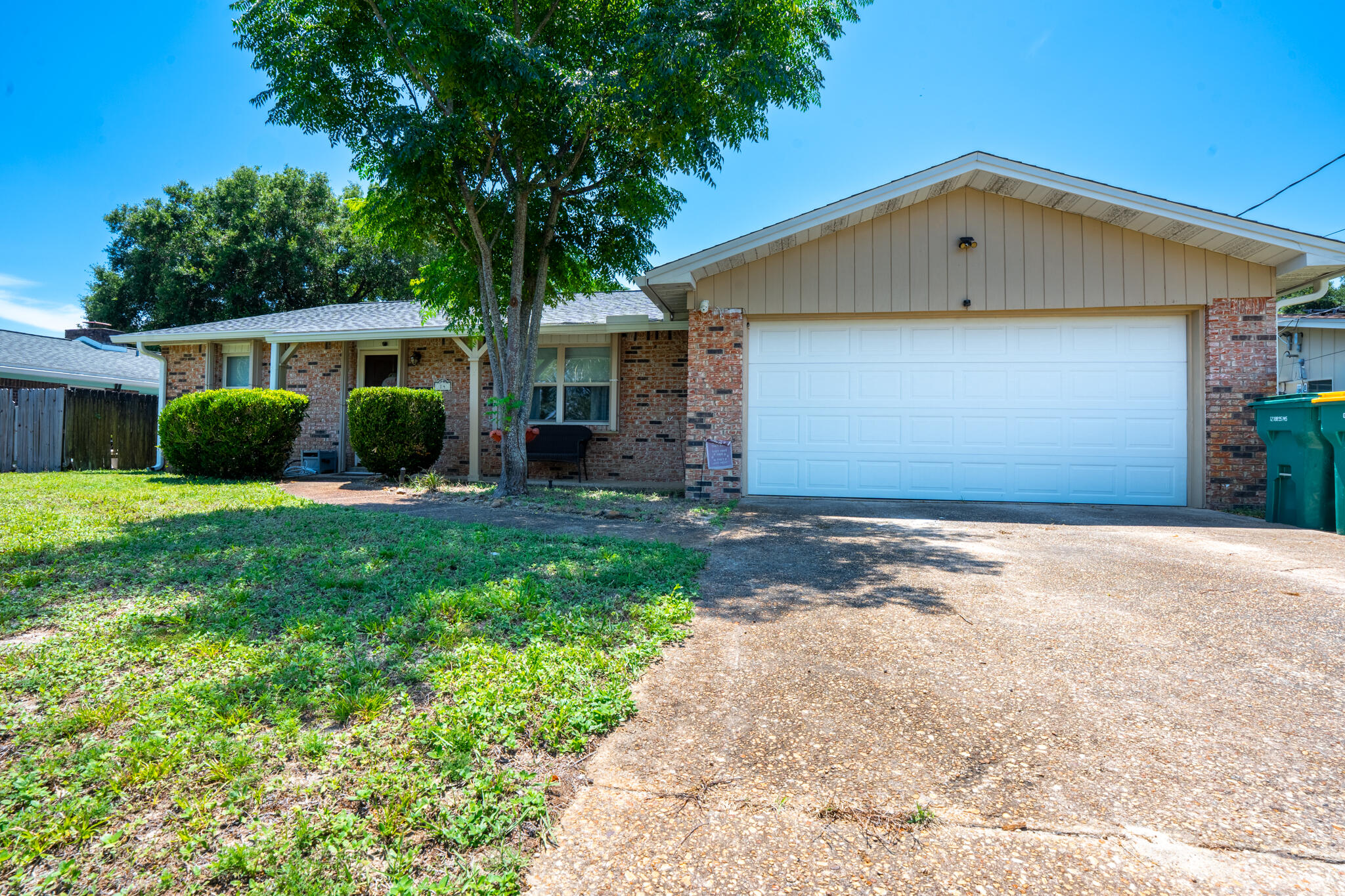 This beautiful meticulously maintained 3-bedroom, 2-bathroom home offers the perfect blend of comfort and convenience. Nestled in the desirable Casa Loma neighborhood with no HOA, this all-brick home sits on a spacious lot with a fully fenced backyard--perfect for outdoor enjoyment or entertaining. Step inside to discover multiple living spaces, including both a den/living room and a separate family room with a charming wood-burning fireplace--perfect for relaxing or entertaining. The spacious kitchen features quartz countertops, stainless steel appliances, and plenty of cabinet space. Enjoy year-round comfort in the newly added Florida room (installed approx. 6 months ago) complete with its own split unit --an ideal space for a home office, hobby room, or extra lounge area. The primary suite offers a walk-in closet and private en-suite bath, while two additional bedrooms provide flexibility for guests or family. Additional highlights include a whole-house Generac generator, storm shutters on all windows, new hot water heater 2024, and new roof with gutters 2024. Conveniently located only minutes away from Hurlburt Field, local schools, shopping, dining, and the beautiful Emerald Coast beaches. Whether you're looking for your forever home or a smart investment, this home checks all the boxes!
All information is deemed reliable but not guaranteed. Buyer and buyer's agent to verify all information important to them.