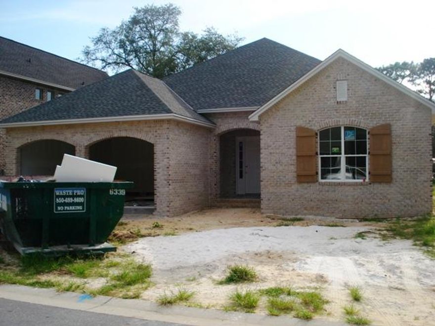 Stunning new construction in Rocky Bayou neighborhood by area's premier home builder. Mostly brick exterior, crown molding, open floor plan, upgraded 42' cabinetry with soft close drawers and cabinets, granite countertops in kitchen, fully landscaped and sodded front and rear year with a screened-in porch. Call today. Construction status 1/4/16