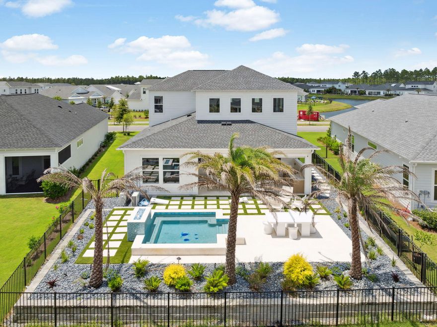 &#127807;1926 Pathways Drive | The Orchid Plan | NatureWalk at Origins - Inlet Beach, FL 4 Bedrooms | 3.5 Bathrooms | Office/Den | Loft | Scenic Backyard OasisWelcome to 1926 Pathways Drive--an impeccably upgraded Orchid Plan located in the prestigious NatureWalk at Origins community in Inlet Beach, FL. This stunning home features 4 spacious bedrooms, a dedicated office/den, and a large upstairs loft, offering elegant coastal living with comfort, convenience, and style.&#10024; Interior Features:* Two-story entryway sets the stage with a grand, open feel.* Gourmet kitchen includes Cafe stainless steel appliances: wall oven, microwave, 5-burner gas range with vent hood, warming drawer, dishwasher, double-door refrigerator with freezer drawer, and beverage refrigerator.
* Ceiling-height cabinetry with lighted glass-front upper cabinets, oversized quartz island (seating for 4-5), and a walk-in pantry for ample storage.
* Two-story living room with dramatic windows and abundant natural light, perfect for multiple seating arrangements and an integrated dining space.
* Hunter Douglas motorized electric blinds on all windows (that have blinds) for convenience and privacy.

=?? First Floor:
* Primary suite at the rear of the home with large windows, an oversized walk-in shower with rainfall head, split dual vanities, and a large double-hung walk-in closet.
* Guest bedroom at the front of the home with a full ensuite bathroom (also accessible from the hallway).
* Office/den with solid wood French doorsideal for remote work, study, or a quiet retreat.

<??? Second Floor:
* Expansive loft area perfect as a second living room, game room, or media spacelarge enough for a sectional couch and additional seating.
* Two additional bedrooms; one with a walk-in closet and one with a standard closet. A full bath is located in between the bedrooms.

< Outdoor Living - A Backyard Retreat:
Step outside to a professionally landscaped backyard oasis that backs to a scenic POND:
* Screened-in porch with remote-controlled electric screens.
* Custom Summer kitchen featuring an EVO grill and two Perlick beverage drawers.
* Hardscaped entertaining area with turfstone pavers for a refined finish.
* Heated hot tub/spa with jets, lights, and fire featurecontrolled via app and convertible into a POOL.
* Lush landscaping adds privacy and natural beauty on all sides.

=?? Notable Upgrades & Features:
* Whole-house Generac generator
* Epoxied garage floor
* Extended driveway for additional parking
* Rain gutter system in the back
* Automated dimmable lighting
* Whole-house surround sound system
* Exterior security cameras

<4 Community Amenities:
Located in the master-planned NatureWalk at Origins, residents enjoy access to:
* Resort-style pools, fitness center, tennis courts, golf, nature trails, and playgrounds
* Minutes to 30A, white-sand beaches, dining, and shops

=??1926 Pathways Drive isn't just a homeit's a destination for luxury, relaxation, and lifestyle. Schedule your private showing today and experience the best of Inlet Beach living.


