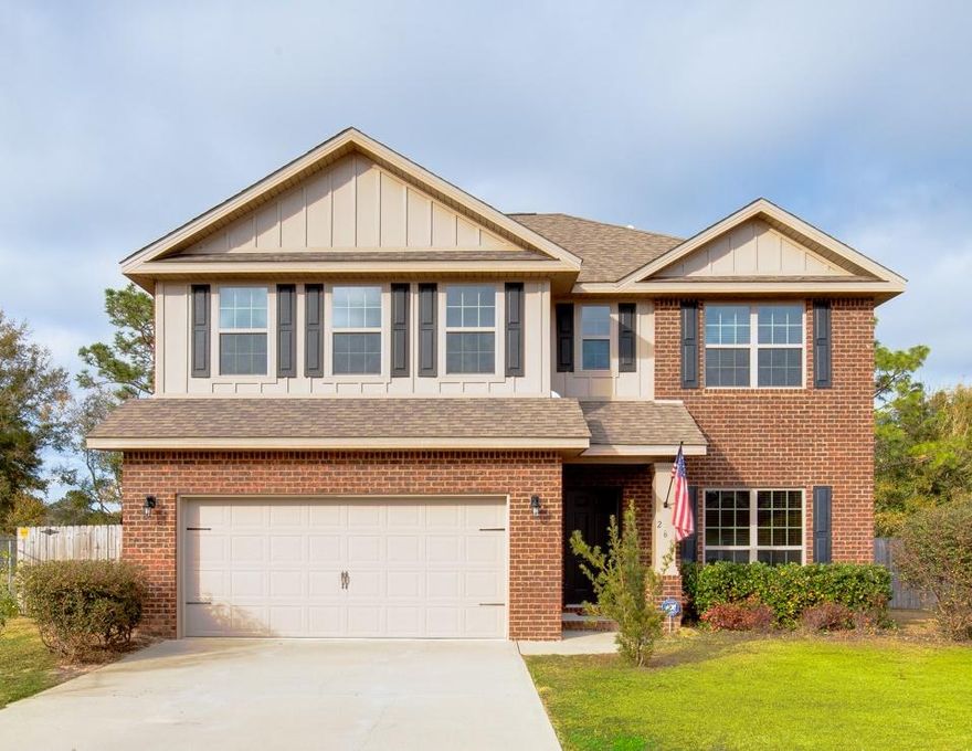 LOWEST PRICE IN LIBERTY OAKS S/D!~ Have a Large Family?... Like to Entertain?... This is the Perfect House for You!~ 2 Large Separate Living Areas / Downstairs Master Bedroom / Large Guest Bedrooms / 3.5 Baths / Large Covered Back Patio / Fully Fenced Back Yard / 2 Car Garage. With the downstairs Master Suite, this Floor Plan is Perfect for the Kids to have their ''Own Living Space'' upstairs or for you to have a ''Party Area'' ! Other Features include: Brick & Hardi Exterior / 2 A/C Units / 2 Car Garage / Upstairs Laundry Room / Granite Counters Throughout / Stainless French Door Refrigerator / Ceiling Fans / Master Custom Tile Shower & Walk in Closet / 2 Closets/ Double Vanity. MOVE right in!!! Buyer to Verify Dimensions & Information!~