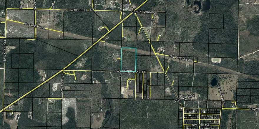 Ready to find your place in the country a short trip from the white sandy beaches of the Gulf?  15 acres zoned agricultural with a permitted driveway and septic system already installed. Property taxes only $32 per year!  Perfect for someone looking to start a homestead or a quiet retreat