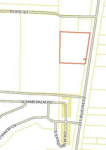 10.83 ACRES OF VACANT LAND ON 331 BUSINESS. ZONING DETAIL IN DOCUMENTS.