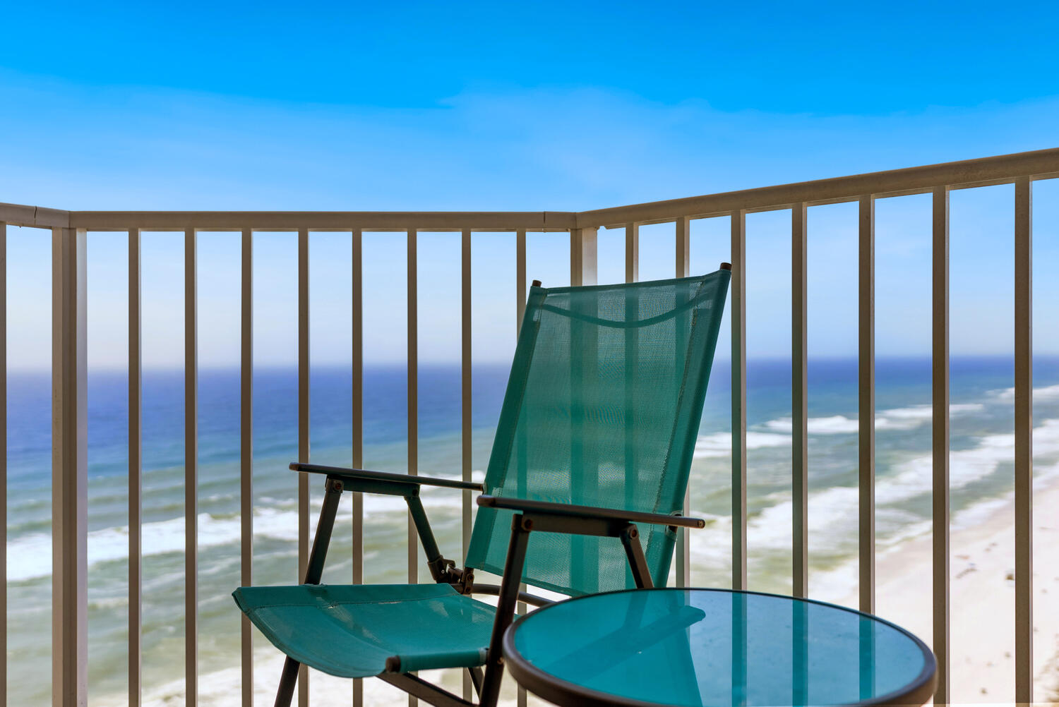 Remarkable west-side corner unit at Tidewater Beach Resort. Enjoy the gulf-views from the living, dining, and kitchen area, and of course, the balcony. Watch the sunset from this spacious two-bedroom, gulf-front condo. Beautiful features such as a nice open floor plan, 9-foot ceilings, granite countertops, and tile flooring. Sold completely furnished & rental ready! This resort is also brilliant! Tidewater is known for its outstanding amenities including the 1st class fitness center, two outdoor pools & an indoor heated pool, a movie theater, an arcade, a market (for beach supplies), and a cute cafe. This complex has garage parking, a convenient walkover, and 24-hour on-site security. Tidewater Beach Resort is located only minutes from Pier Park, NWFL airport, and the 30A Corridor.