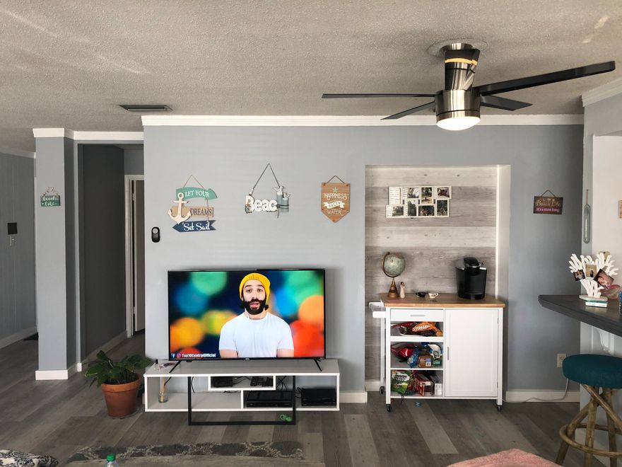 Two Bedroom, One bath condominium Centrally located in the Heart of Destin. Close to Beaches, Restaurants, Shopping & Entertainment. Recently opened living room to give great natural light and more spacious living room, nice new tile backsplash in kitchen and bathroom, fresh paint, new flooring throughout, and new appliances in kitchen. Looks out upon vegetation. Amenities include: 3 pools, Tennis, Out Door Grills, Community Room, Buyer to verify any & all dimensions.