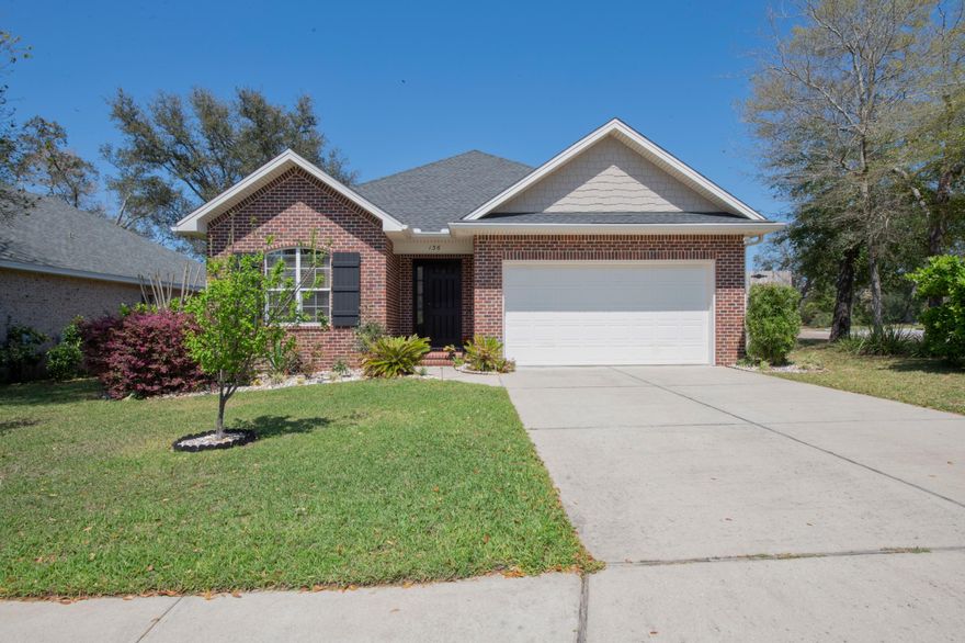 This elegant 4-bedroom 2.5-bath home located in Niceville is move-in ready. This very well maintained home offers a magnificent floor plan with many upgrades to include hardwood flooring throughout, crown molding, recessed lighting and built in speakers. The kitchen features granite countertops, a gas stove, stainless steel appliances and an oversized breakfast bar. The master suite features a large tiled shower and double vanities.  The low maintenance back yard is an entertainer's dream. The swimming pool and hot tub combo is surrounded with decorative brick pavers and the wet bar is just a few steps away. This home is just a short commute to the beaches, Eglin AFB or 7SFG.