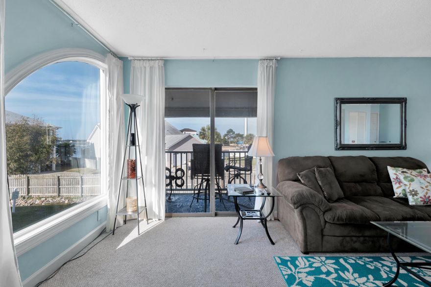 You found it! THE waterfront complex in Shalimar. A window has been added so you can enjoy the views of Choctawhatchee Bay from your living room or your balcony, you can watch the sun rays bouncing off of the glistening water. You can spend all day marveling at the views or walk outside and jump on in the water and play. Prefer to swim around in a pool instead? You have that option as well with a gorgeous pool surrounded by sunbathing chairs. If you'd like to get a great workout in, just outside of your unit there is a tennis court where you can play until your heart is content. Just across the street is Shalimar Yacht Basin in case you need to store your boat or water toy as well, and, you can walk right out to it; no more long drives to the marina to take your boat out.