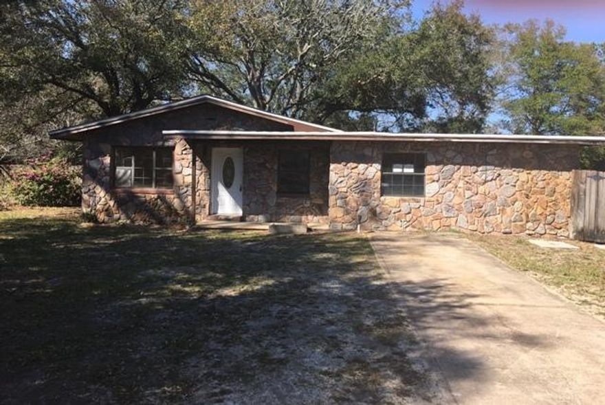 REO ~ New Roof!! Older 3 Bd / 1 Ba home situated on a large lots offers lots of potential. Eat-in kitchen, spacious den with wood floors, large back yard with storage shed. This property is eligible under the Freddie Mac First Look Initiative through March 24, 2017.