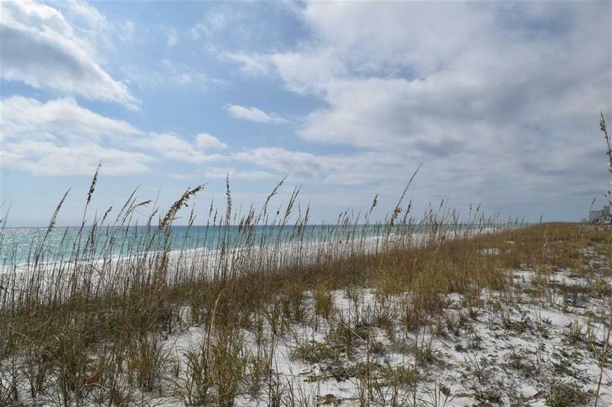 One of the few remaining Gulf Front lots on Pensacola Beach, 1006 Ariola Drive is available again. This 100' X 130' lot borders a 15' easement to the East which provides an additional buffer between you and your neighbor. Beautiful dunes line the sugar white sands providing the perfect setting to build your dream home, vacation home or investment property.