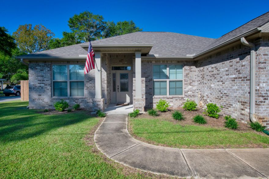 Immaculately maintained 2018 Watree Construction home! Welcome home to your centrally located house conveniently sitting on a corner lot.  As you enter the home you'll fall in love with the title floors, 9-foot ceilings, and crown molding throughout the home. This split concept home has one bedroom immediately to the right of the foyer, 2 more to the left and the master on the right. As you continue to walk into the living room, you'll enjoy this large open concept space with tray ceilings, recessed lighting and plenty of natural light. To the right is your modern kitchen equipped with Granite countertops, stainless steel appliances, breakfast bar, and dark wood soft close cabinets. Head into the master suite and you'll find a large room again with tray ceilings, recessed lighting and