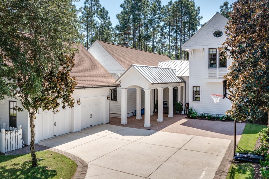 Located on one of the largest lots in Watersound Origins, this finely crafted, fully custom home is perfectly positioned to provide ample privacy and serene forest views.  This home has been meticulously maintained and has recently undergone a complete kitchen renovation, fresh exterior/interior paint, new sod/landscaping, plus much more that you will have to see for yourself.  The discerning Buyer will appreciate the level of craftsmanship and detail found throughout. From the stunning Brazilian Cherry hardwood floors and intricate woodwork to the chefs kitchen and plentiful custom built ins and cabinets, no expense has been spared in creating this ultimate family home. The first-floor master will surely impress with the large walk in closets and a fabulous master bath retreat.  The