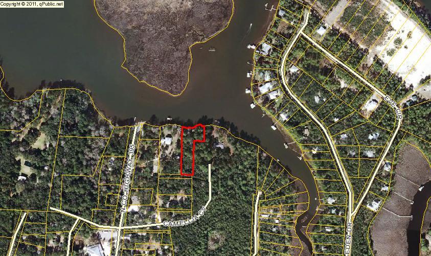 One of the last chances to have a large waterfront parcel in Point Washington! This property is an Incredible Opportunity to own 1.25 acres with 200' of waterfront in the heart of Pt Washington. Prime wooded lot with opportunity to build an estate home with easy access to bay and beach. Perfect for the water enthusiast or boater. Tired of being right next door to your neighbor? This is the lot!