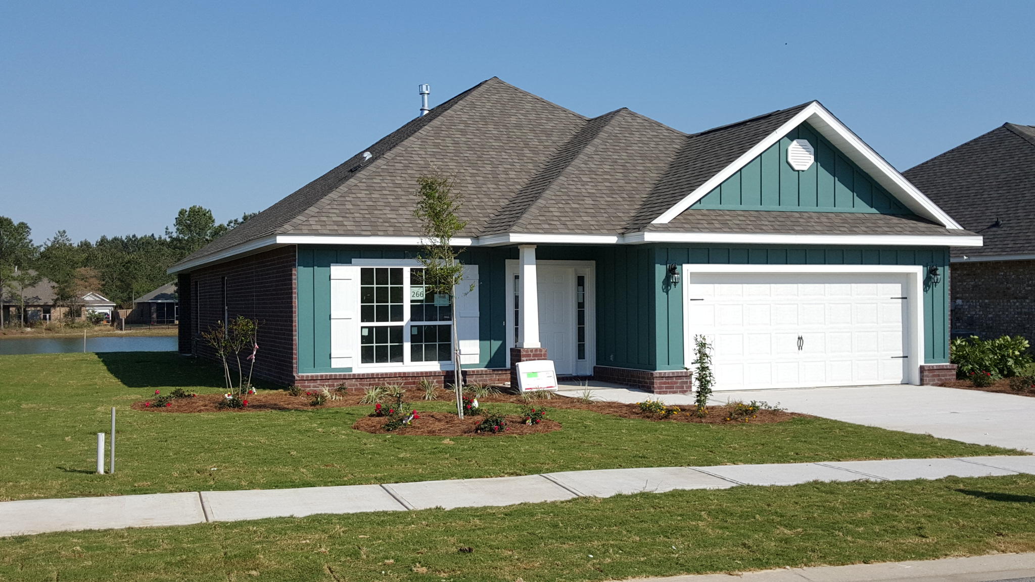 The Bailey is a 1,979 sq. ft. single story floor plan featuring 3 bedrooms, 2 baths and a two car garage. , separate shower and tub.Monthly HOA fees INCLUDE: Basic TV Cable, Access to all pools, 24hour gym, Clubhouse, Movie Theatre, Tennis and Basketball Court, Playground, Bay Club with Fishing Pier.