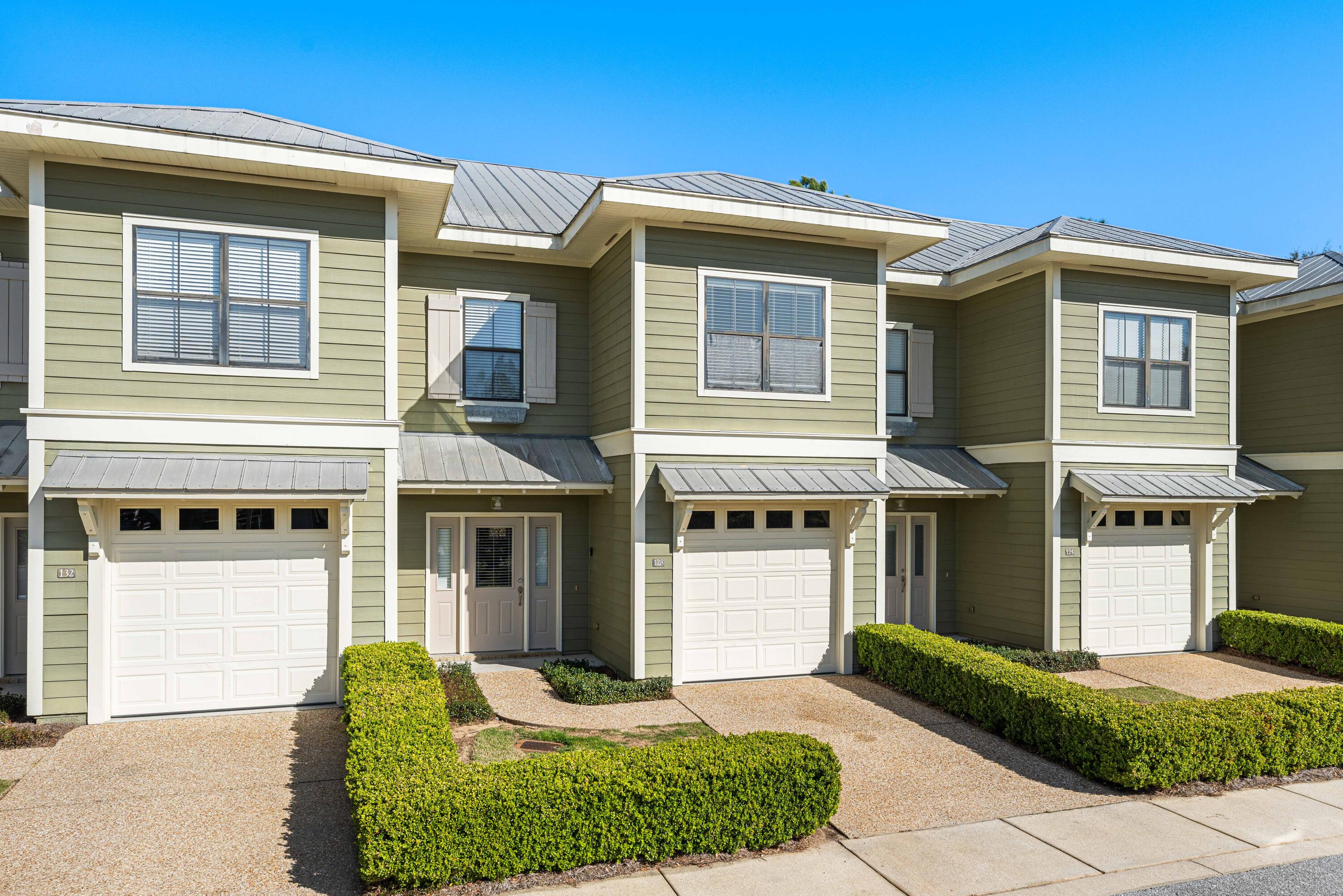 Located in the heart of Santa Rosa Beach, this beautifully maintained townhome offers convenience, comfort, and investment potential in a prime location. Just minutes from 30A, Sandestin, and an array of fine dining, shopping, and entertainment, this three-bedroom, two-and-a-half-bath residence provides the perfect opportunity for a first-time homebuyer or long-term rental investment. Designed for both function and style, the townhome features granite countertops throughout, an open and spacious layout, and brand-new wall-to-wall carpeting in the living room and bedrooms. Upstairs, the master suite offers a private retreat, while a dedicated laundry room with tile flooring adds extra convenience. The one-car garage provides additional storage, and the spacious back patio creates a peaceful outdoor space. Residents enjoy access to a community swimming pool with bathrooms, all within walking distance to Crust Bakery and other local favorites. Recently painted and successfully rented long-term by the current owner, this home is move-in ready with excellent income potential in a sought-after location.