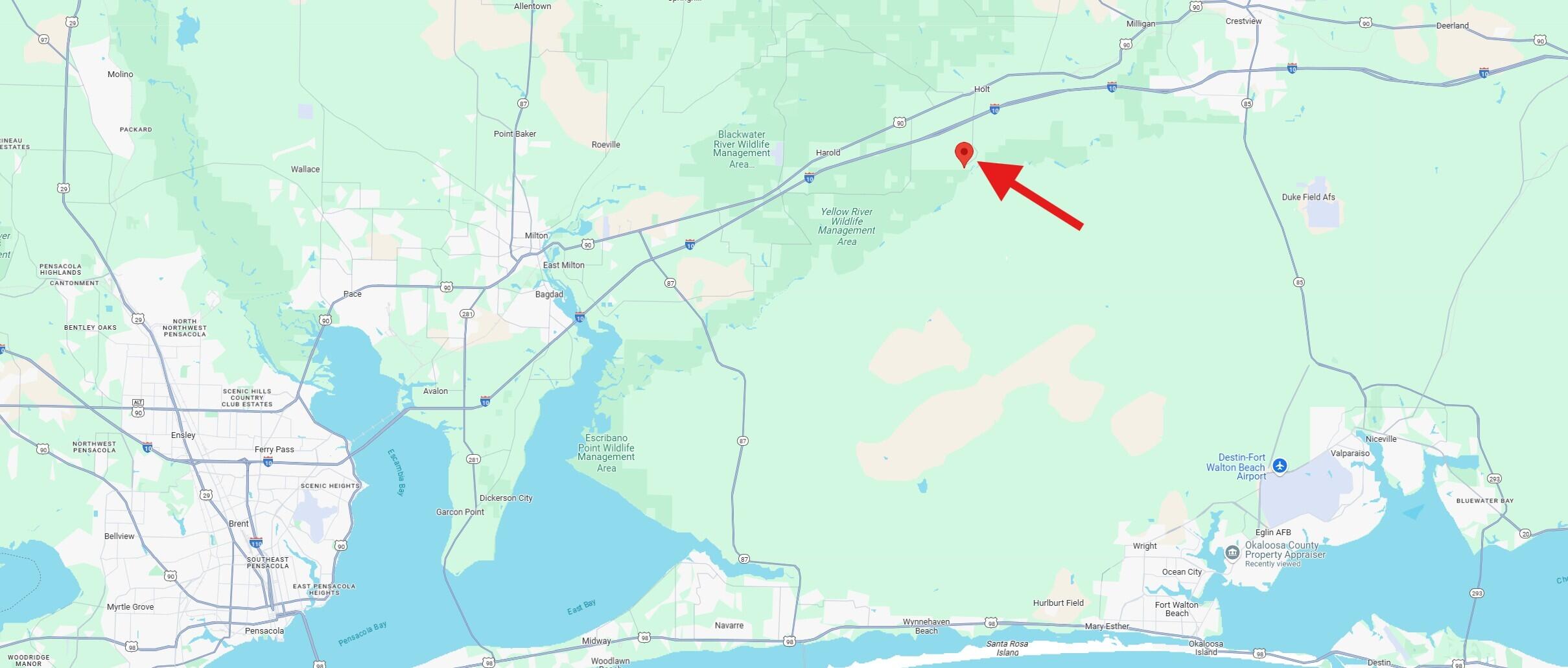 NW COR SEC S17 - Land