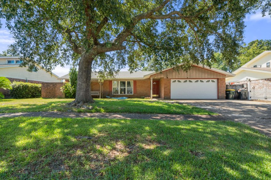 You've waited long enough! Here are a few reasons why you should stop reading this right now and call your realtor to view this 5 bedroom-3 bath all-brick ranch designed home. From the moment you walk in your eyes will be fixed on the gorgeous satin walnut luxury vinyl flooring that stretches throughout. The beautiful kitchen has a top mount farmhouse sink. The oversized dining room and both living areas are perfect for entertaining and family time. The home boasts large windows that bring in natural light all day long. 4 year roof with brand New Solar Panels. Your Average electric bill is $75 per month. Hop in the large pool that has a new pump, timer and gate/fence. The 2 car garage has an extra large Solar hot water heater. Seller will pay $6,000 of buyers closing costs.