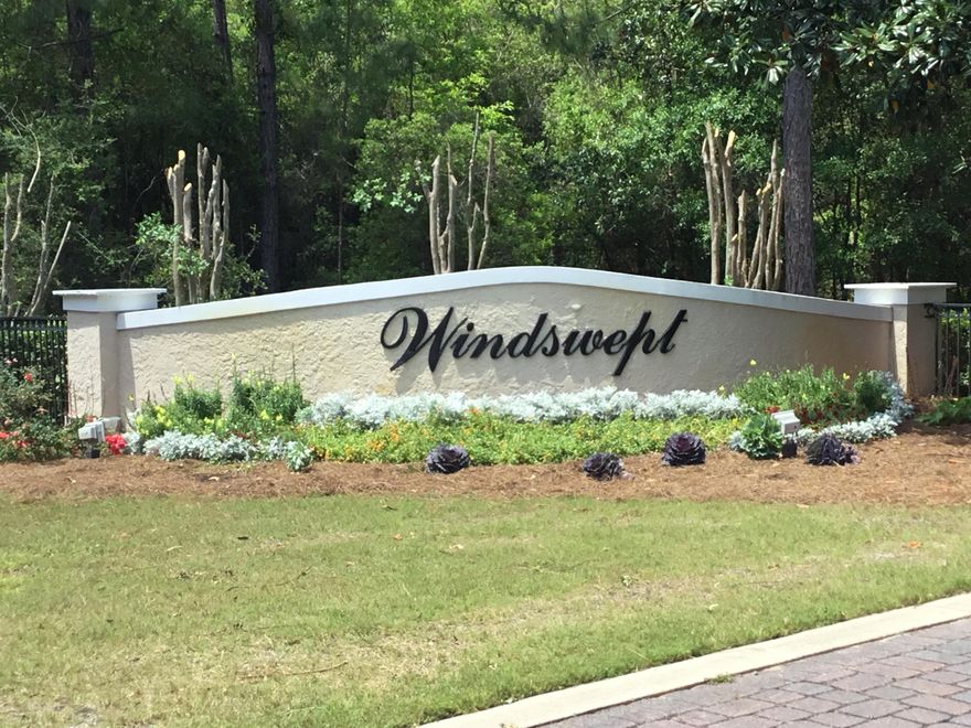 Build your beautiful home overlooking the 7th green on the award winning, 5 Star Championship Course; Windswept Dunes Golf Course. At just under three quarters of an acre, there is plenty of room for a pool and a generous sized home. Community amenities include Pool, Nature Trails, playground, Clubhouse, Pavilion with grill/picnic area, basketball court, and tennis. Just 30 minutes from the most beautiful beaches in the world, world class shopping, dining, and gulf and bay fishing.......it can all be yours at Windswept Estates.Buyer to verify all dimensions, covenants and restrictions.