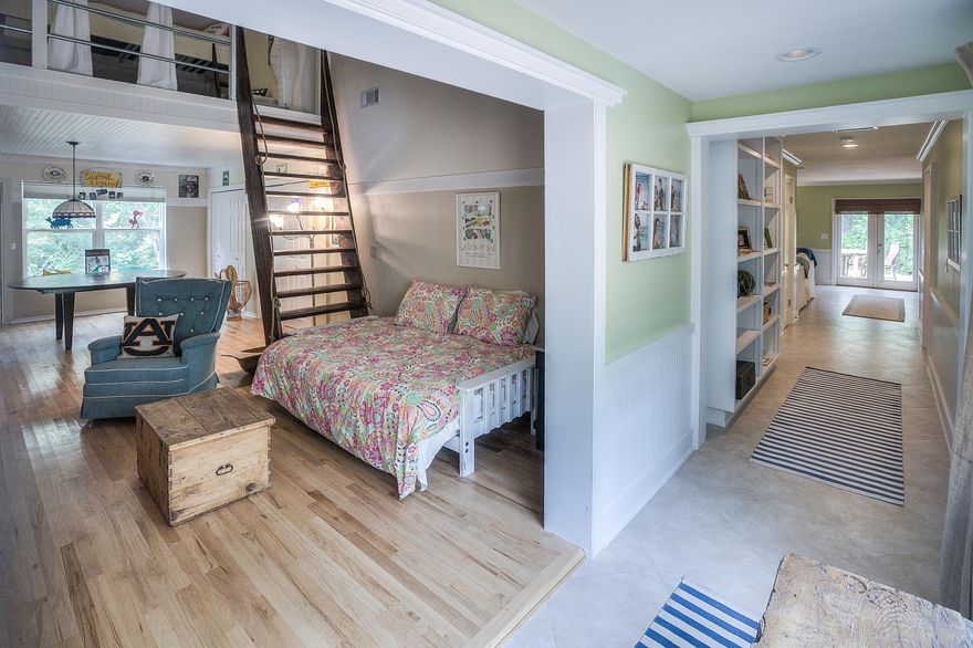 This large family home is located on one of the largest home sites in coveted Old Seagrove. Old Seagrove has retained its charming style as the surrounding area has grown up around it. Just steps to Seaside, shopping, restaurants, and beautiful beaches you are in the heart of it all but can still enjoy space and tranquility. The unique flexible floor plan has separate living areas, a self contained full apartment/guest house and the lot is large enough to accommodate a future expansion, pool etc.