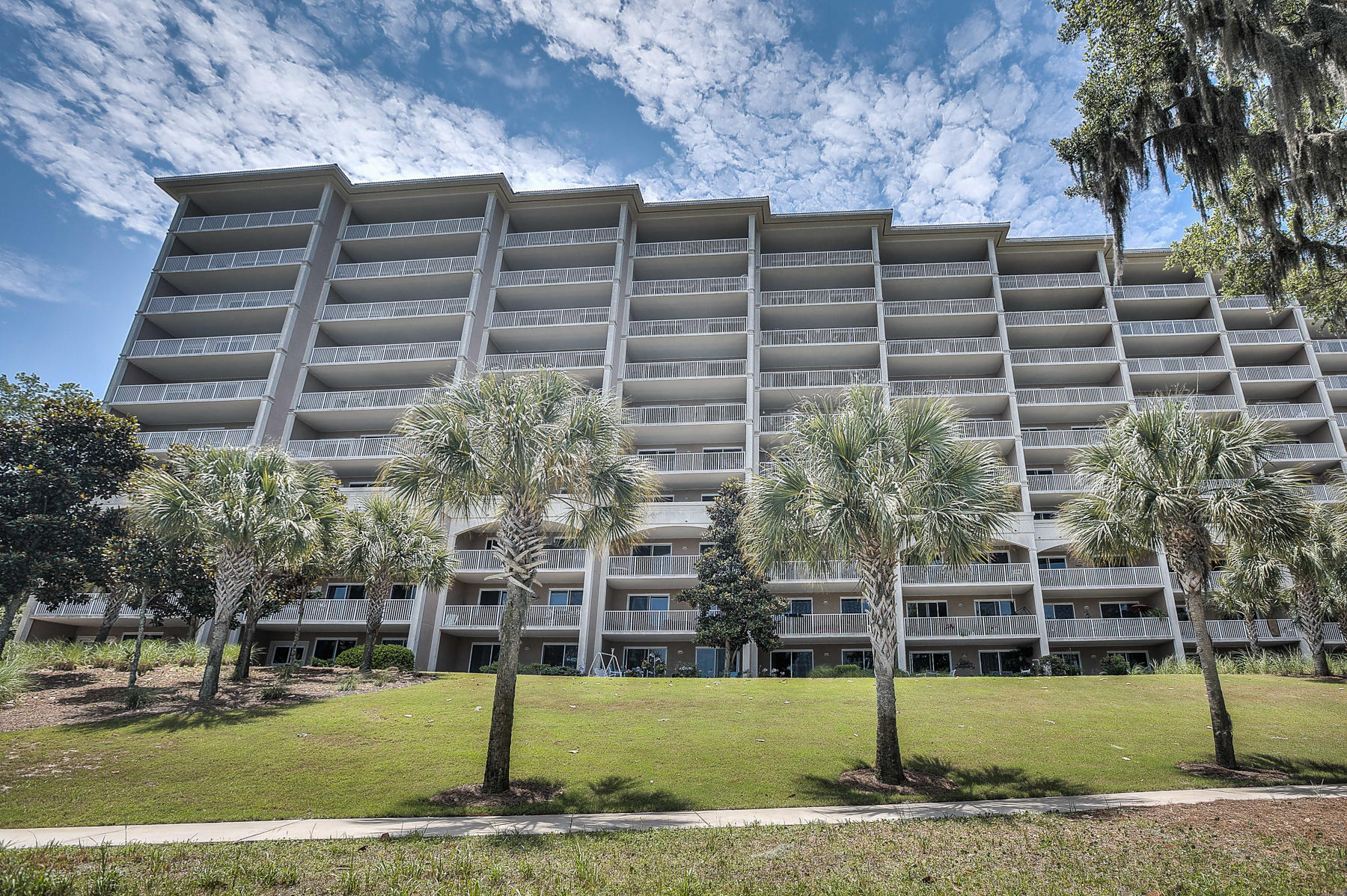This desirable end unit on the seventh floor at Magnolia Bay Club avails itself to unobstructed views of St. Andrews Bay in Panama City Beach. This lovingly maintained and never rented unit features a large Bayfront living room lined with windows which showcase stunning views. The Bayfront master bedroom features a large walk-in closet, a luxurious bathroom with an oversized jetted tub and access to the large wraparound balcony. Two large guest quarters and a spacious den, which is currently used as a bedroom, are situated on the south end of the unit. Magnolia Bay Club is a gated community located south of highway 98 and is only a short drive to our renowned sugar sand beaches.