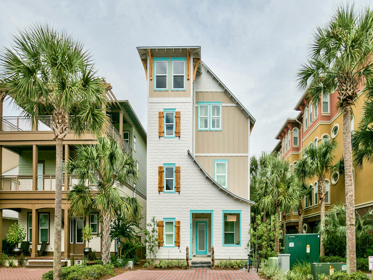 Situated in a prime location, this gorgeous home is an idyllic setting for everyday living and entertaining or for a vacation rental/investment property. The open floor plan features nearly 2,900 square feet of thoughtfully designed living space. The first floor offers 2 bedrooms, 2 full bathrooms, a bunk room, and living space with wet bar. The second floor, main living area boasts built-in shelving showcasing the gas fireplace. The chefs kitchen encompasses ample cabinet space, a large island, and stainless steel appliance suite. Relax in the private, third floor master suite offering a separate sitting room, luxurious master bath with walk-in shower and soaking tub, and soaring vaulted ceilings. There is an additional hidden bunk room on the third floor as well.
