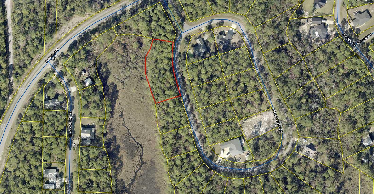 Discover the perfect setting for your dream home on this beautiful 0.46-acre lot located in the desirable Cross Creek community of Freeport. This homesite offers a peaceful, natural backdrop as it backs up to the scenic marshlands that flow directly into Choctawhatchee Bay, providing stunning views and abundant wildlife.With public water and sewer available, this lot is ready for your custom build. Enjoy the privacy and tranquility of the area while still being conveniently located near local schools, shopping, dining, and just a short drive to the white-sand beaches of the Emerald Coast.Whether you're looking to build now or invest for the future, this property offers a rare opportunity to own a piece of coastal Florida living.