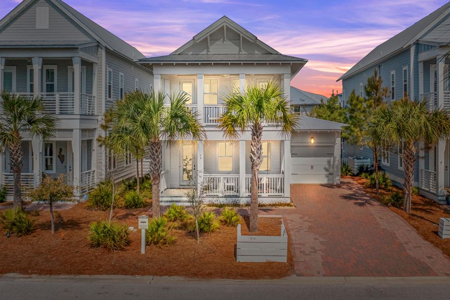 Escape to coastal paradise in this stunning 4 bed 4.5 bath beach house. Perfectly designed for luxurious relaxation and entertaining. This property offers an unparalleled beachside living experience. With Key features like open-concept living area, ideal for gathering and a beautiful kitchen equipped with top of the line appliances. This home also offers 2 master suites and a bunk room. Located in the desirable neighborhood of Prominence South just steps from the pool and close to local restaurants and shopping. Whether you are seeking a private residence or a vacation rental, this home is perfect for creating lating memories.  Don't miss your opportunity to own your slice of coastal heaven!