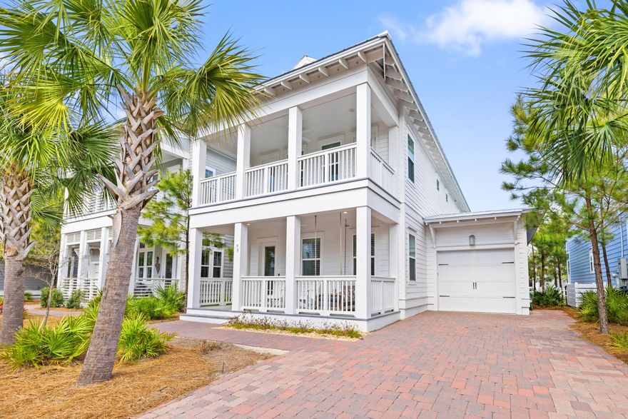 *40,000 towards Watersound Beach Lifestyle Membership*  Escape to coastal paradise in this stunning 4 bed 4.5 bath beach house. Perfectly designed for luxurious relaxation and entertaining. This property offers an unparalleled beachside living experience. With Key features like open-concept living area, ideal for gathering and a beautiful kitchen equipped with top of the line appliances. This home also offers 2 master suites and a bunk room. Located in the desirable neighborhood of Prominence South just steps from the pool and close to local restaurants and shopping. Whether you are seeking a private residence or a vacation rental, this home is perfect for creating lating memories.  Don't miss your opportunity to own your slice of coastal heaven!