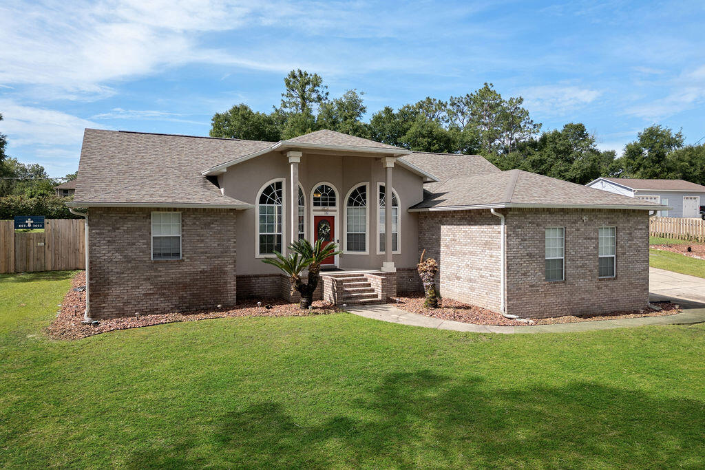 Your North Crestview Oasis Awaits! Discover this beautifully upgraded 3-bedroom, 2-bathroom gem nestled on a 1-acre lot in North Crestview. With 2,548 square feet of thoughtfully designed living space, this home is the perfect blend of comfort, style, and function.Step into your private paradise featuring an amazing in-ground pool complete with a brand new poolside cabana and luxurious high-end furniture--perfect for relaxing or entertaining in Florida's sunshine. The expansive, leveled parking area with a retaining wall offers ample space, including room for your RV.Enjoy ultimate privacy with a brand new privacy fence topped with a sleek privacy shade. Need space for hobbies or storage? This property delivers with 4 outdoor sheds, a dedicated workshop, and plenty of room to roam.
Inside, you'll love the newly renovated master bathroom with elegant tile finishes and a spa-like feel. The kitchen boasts a new stainless steel refrigerator (conveys with the home), and the Florida room is climate-controlled with a mini-split system, making it the perfect year-round retreat.
Additional upgrades include:
*State-of-the-art water heater
*Smart security system for peace of mind
*Numerous modern updates throughout the home
This is more than a home it's a lifestyle upgrade. With everything already done for you, all that's left is to move in and enjoy your private North Crestview retreat.
Schedule your showing today paradise is calling!