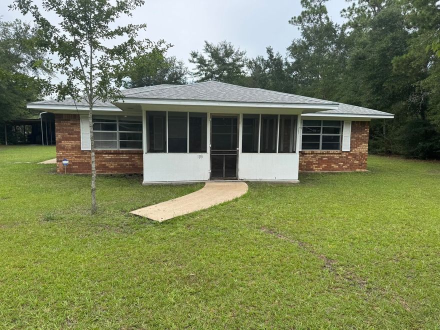 With privacy on both sides, this charming 3-bedroom, 2-bath home offers the perfect blend of peaceful country living and coastal convenience. Situated 12 minutes from the sugar-white sands of the Emerald Coast, this property is an outdoor enthusiast's dream.Located in a quiet fishing camp area, you're only minutes from a public boat launch, providing easy access to some of the best fishing and boating in the region. Whether you're looking for a permanent residence, vacation getaway, or investment property, this home has it all.Step inside to find a well-maintained interior with three spacious bedrooms and two full bathrooms, ideal for comfortable family living or entertaining guests. Outside, you'll love the massive pole barn in the backyard, perfect for storing boats, RVs, or using as a workshop.
Enjoy the peace and quiet of nature while still being close to beaches, shopping, dining, and everything the Emerald Coast has to offer.
